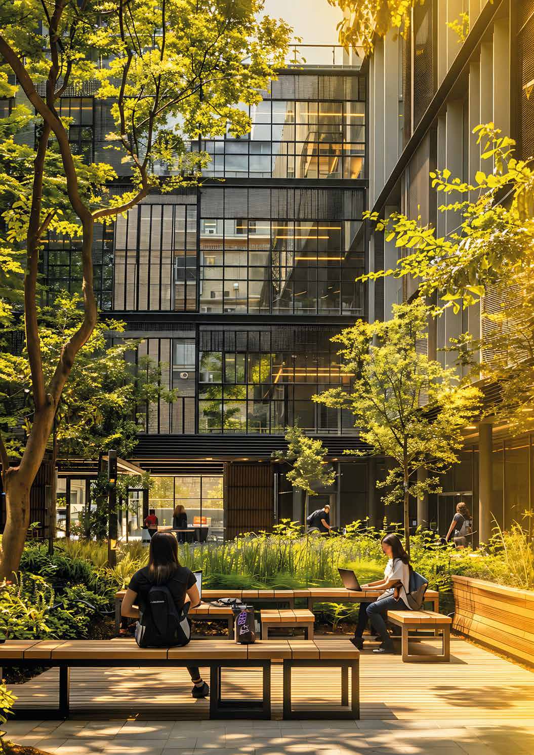 Entorno residencial, imagen de referencia